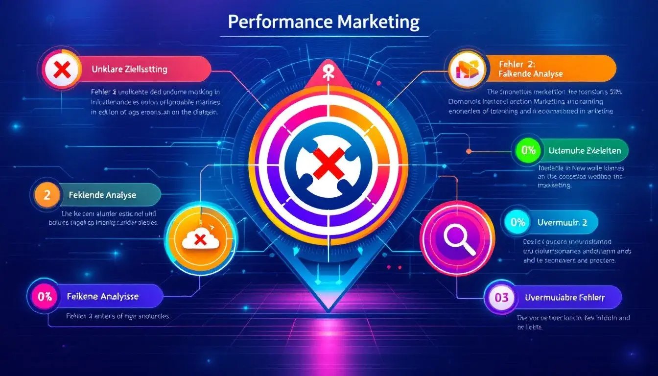 Häufige Fehler im Performance Marketing und wie man sie vermeidet.
