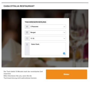 Marketing Gastronomie - Bestellsystem 3