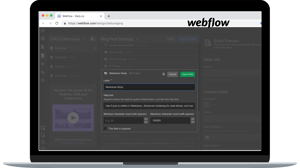 Webflow CMS