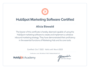 marketing software zerti alicia biewald