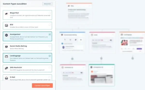 Content Aufbereitung