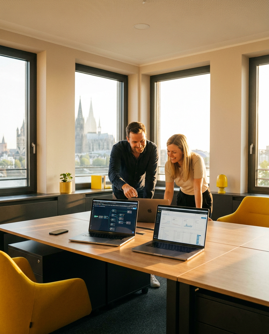 n8n vs Make Vergleich — Tool-Auswahl für AI-Agent-Workflows im B2B-Marketing